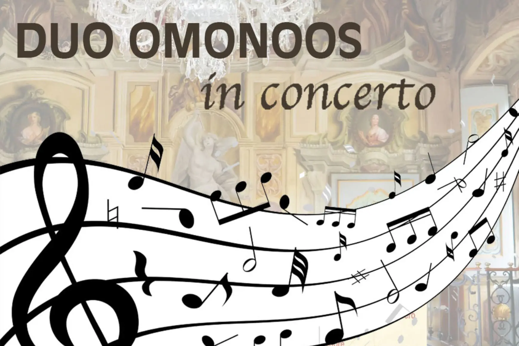 Immagine che raffigura Il Duo Omonoos protagonista del concerto  di Ville Aperte 2025