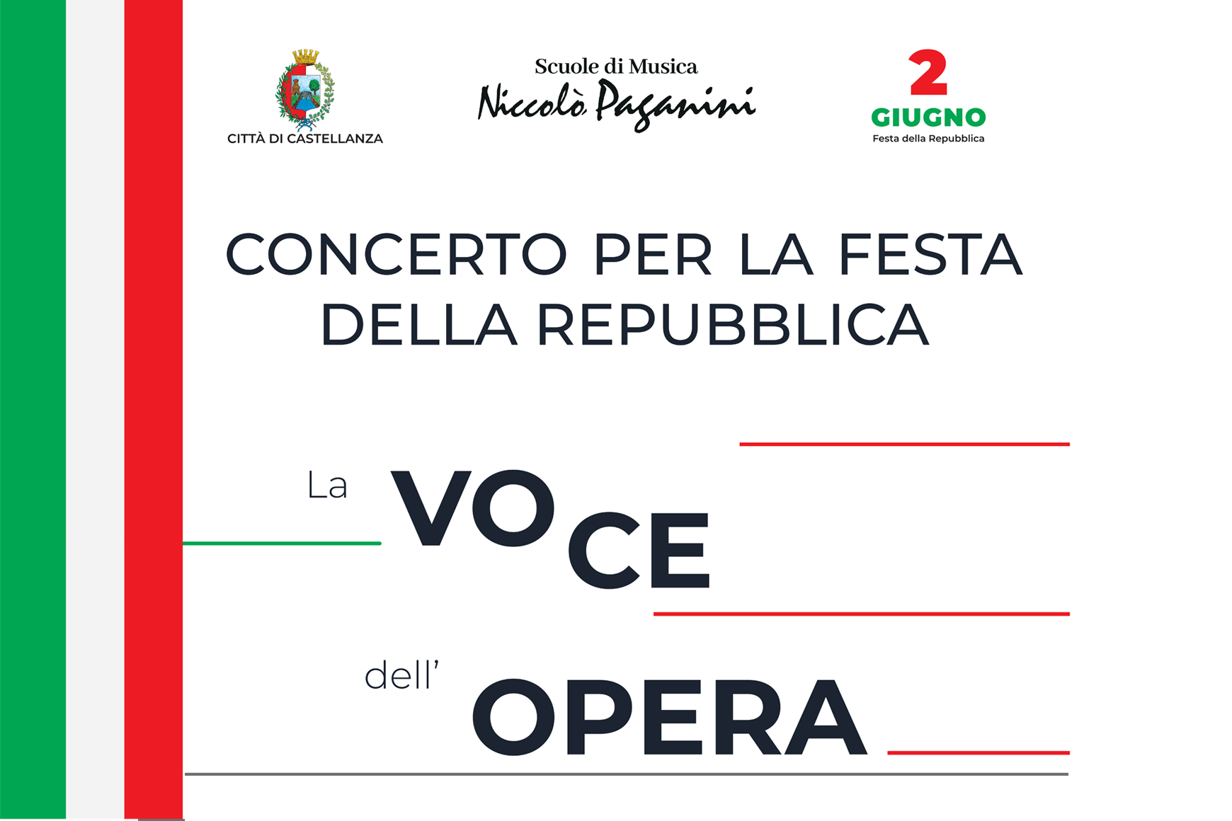 Repertorio da Puccini a Verdi nel cortile del Municipio in collaborazione con la scuola Niccolò Paganini
