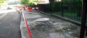 Da Lunedì 16 Novembre prenderanno il via i lavori di rifacimento di alcuni tratti di marciapiede in via Luigi Pomini