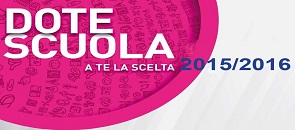 Sono in distribuzione i buoni della Dote Scuola