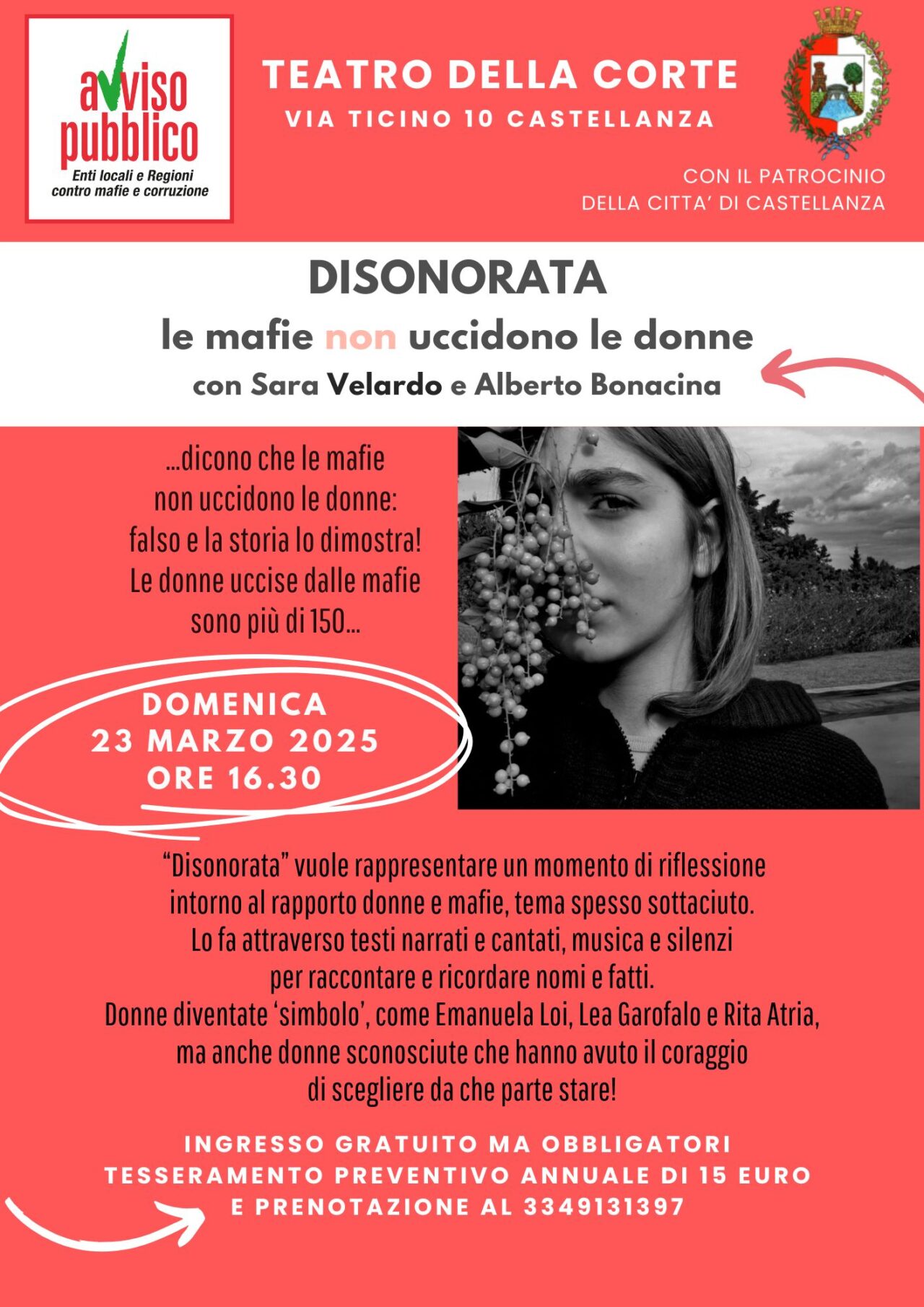 Locandina dello spettacolo