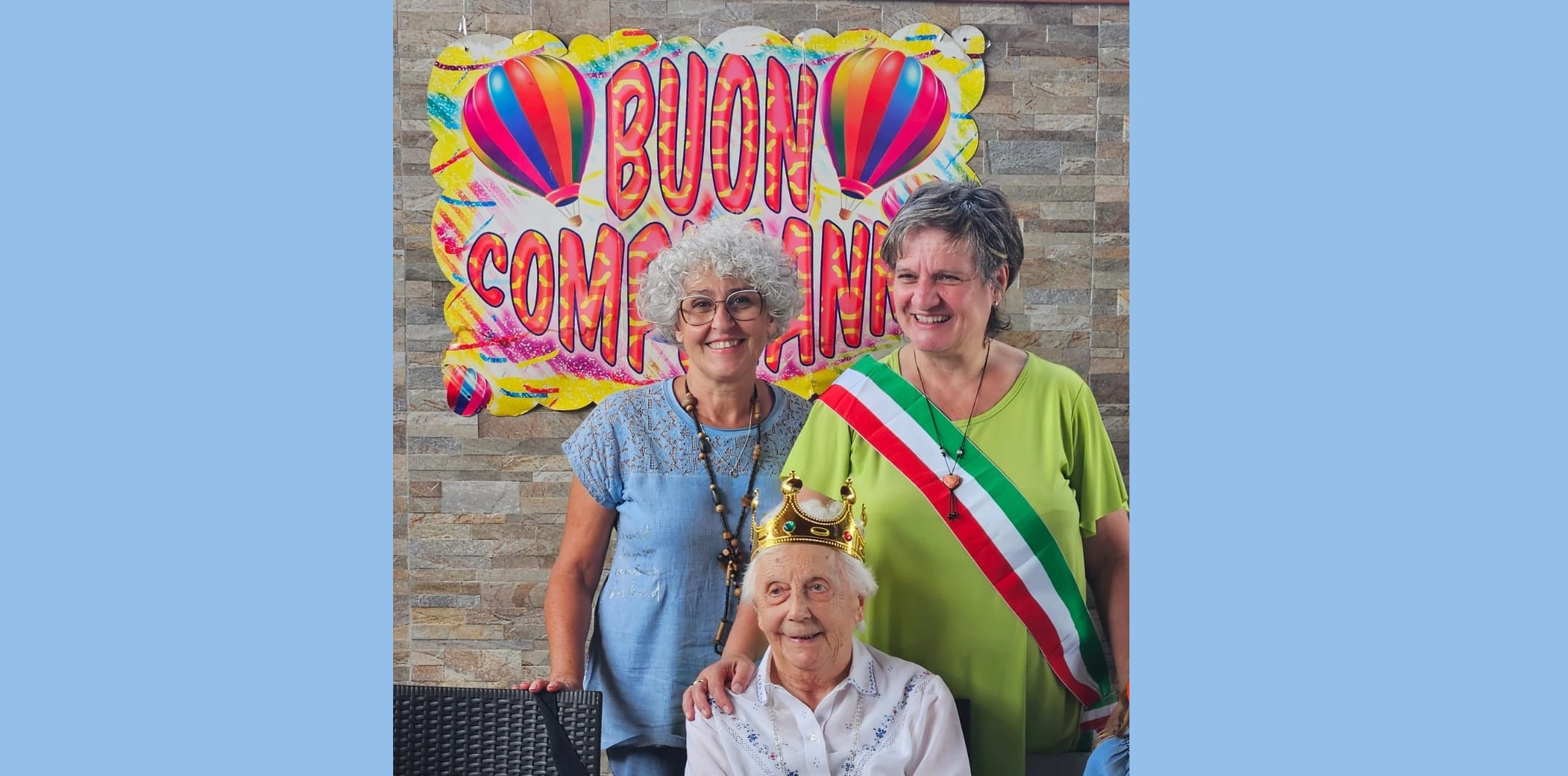 Immagine che raffigura Un secolo e oltre di ricordi preziosi: Laura Raimondi festeggia 102 anni