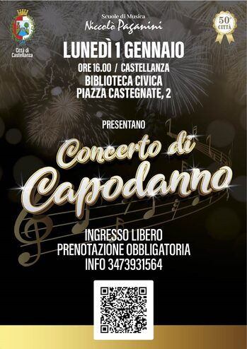 Manifesto del Concerto di Capodanno