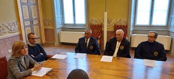 presentazione del trofeo nazionale WKAEDA in sala Giunta a Castellanza