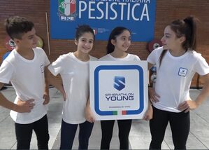 Giovani partecipanti al progetto Sthenathlon young