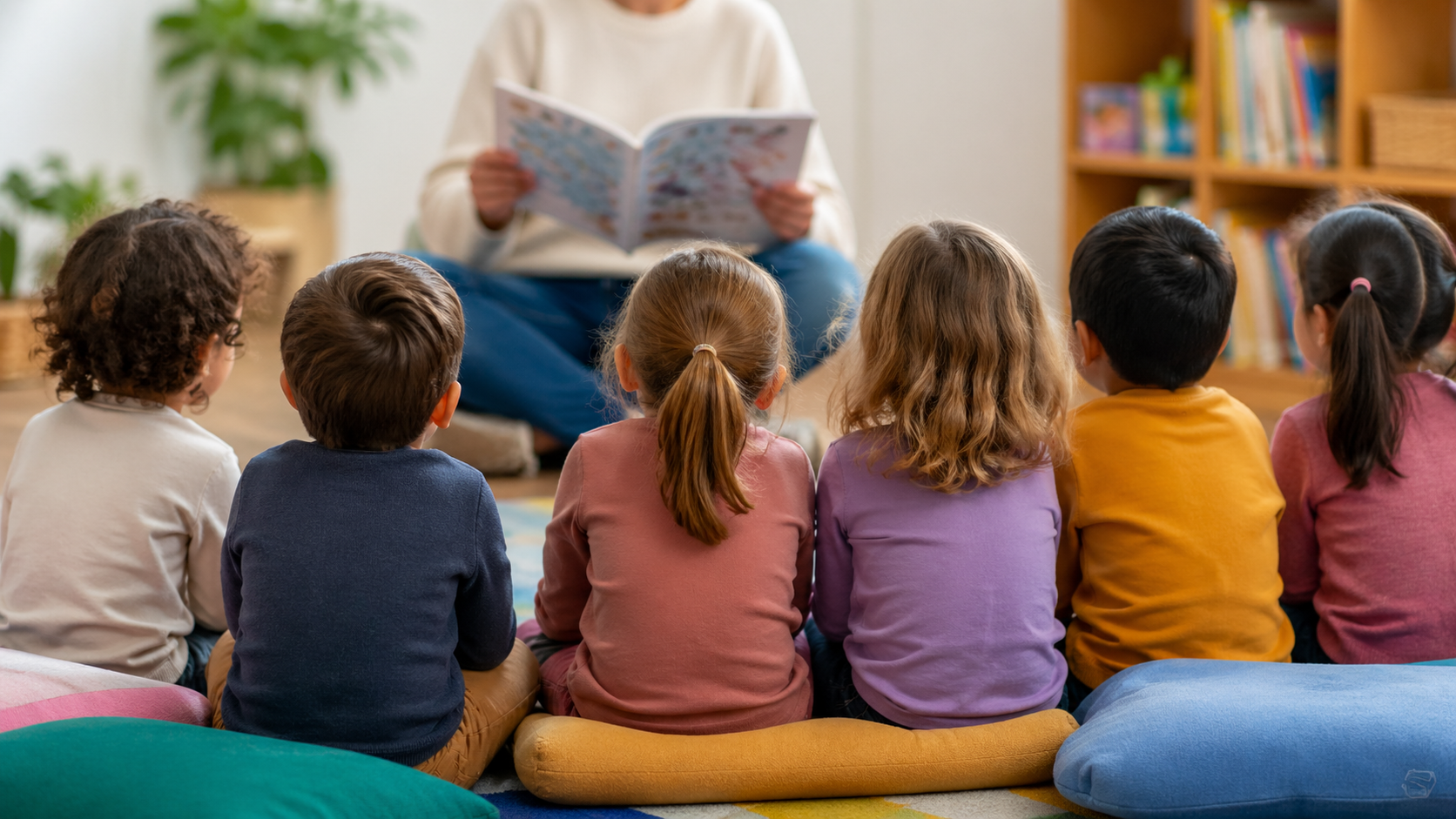 Letture in lingua (italiano, inglese, spagnolo e dialetto lombardo) rivolte ai bimbi dai 3 ai 6 anni a cura delle Voci Narranti