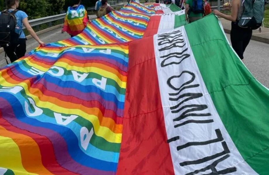 La Piccola Marcia per la Pace promossa dall'Associazione In Cammino per la Pace partirà alle 14,45 dalla Corte di Ciliegio di viale LOmbardia