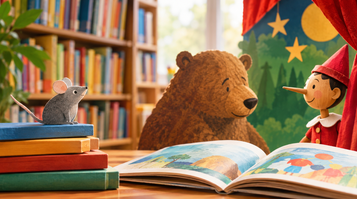 Un pomeriggio di storie e teatro alla Biblioteca Civica dedicato all’universo di Leo Lionni, a cura di Teatro del Sole.