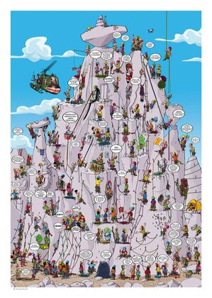 La Torre di Babele dell'arrampicata di Caio Comix